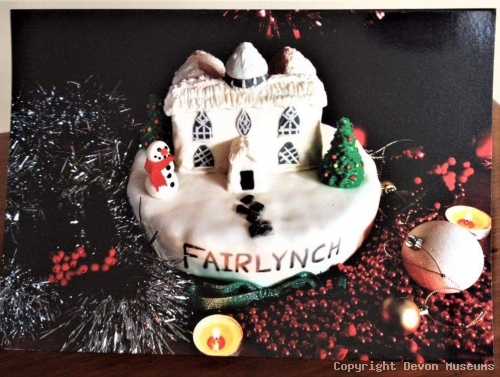 FAIRLYNCH CHRISTMAS CARD , cake design product photo